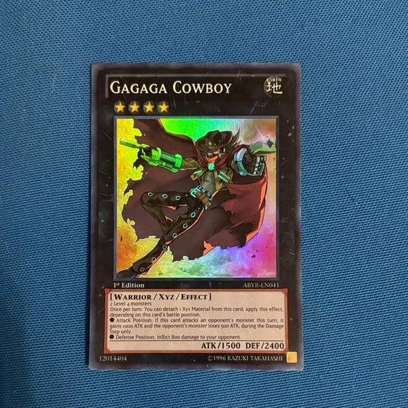 cowboy yugioh cards Bebop"/"Space Cowboy" Archetype - Realistic From the Abyss Rising set Gagaga Cowboy | Card Details
